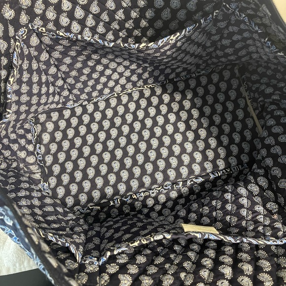 Blue Bandana Vera Bradley tote RARE - Picture 2 of 5